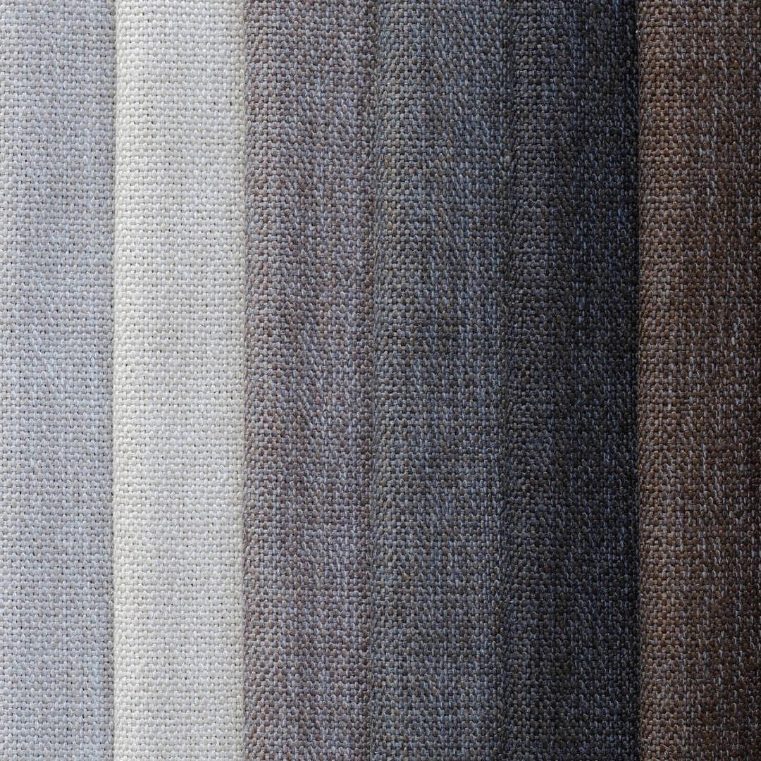 Different shaded colors of textured material